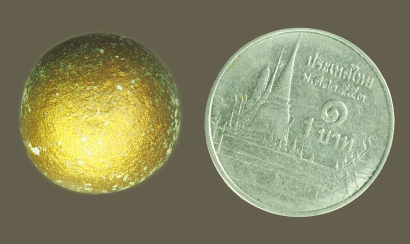 ขายแล้ว*38962 ลูกอมลงบรอนซ์ หลวงพ่อสาคร วัดหนองกรับ ระยอง โค๊ตนะ 67