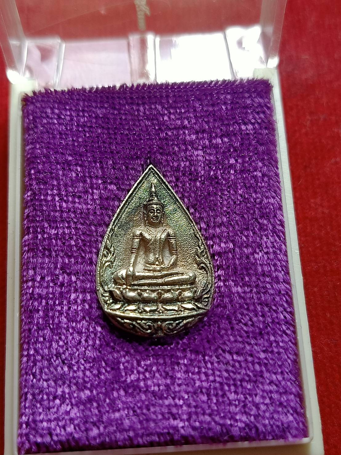 เหรียญพระพุทธชัยรังสี เนื้อเงิน หลัง สธ. วัดป่าชัยรังสี จ.สมุทรสาคร รวมดวงใจ เพื่อสายใจไทย ปี2532 พร้อมกล่อง (SKU-06842)