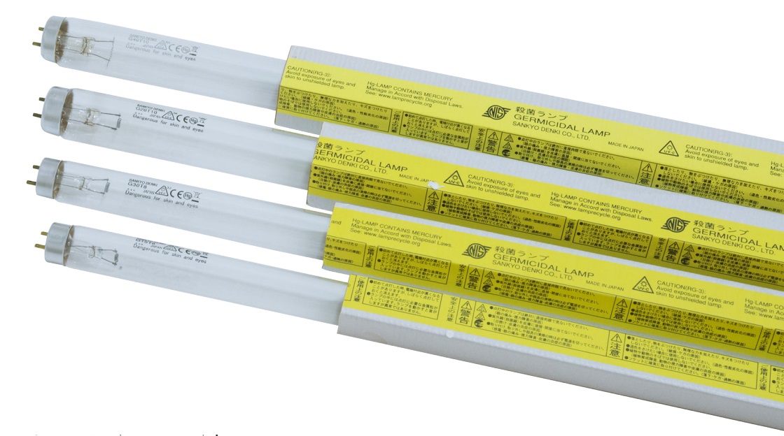 SANKYO DENKI G6T5 GERMICIDAL LAMPS "หลอดยูวีฆ่าเชื้อโรค"