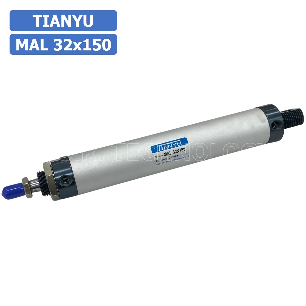 (1ชิ้น) กระบอกลม ขนาดเล็ก รุ่น MAL 32x150 (Mini Air Cylinder Series) Pneumatic Cylinder กระบอกลมนิวเมติก
