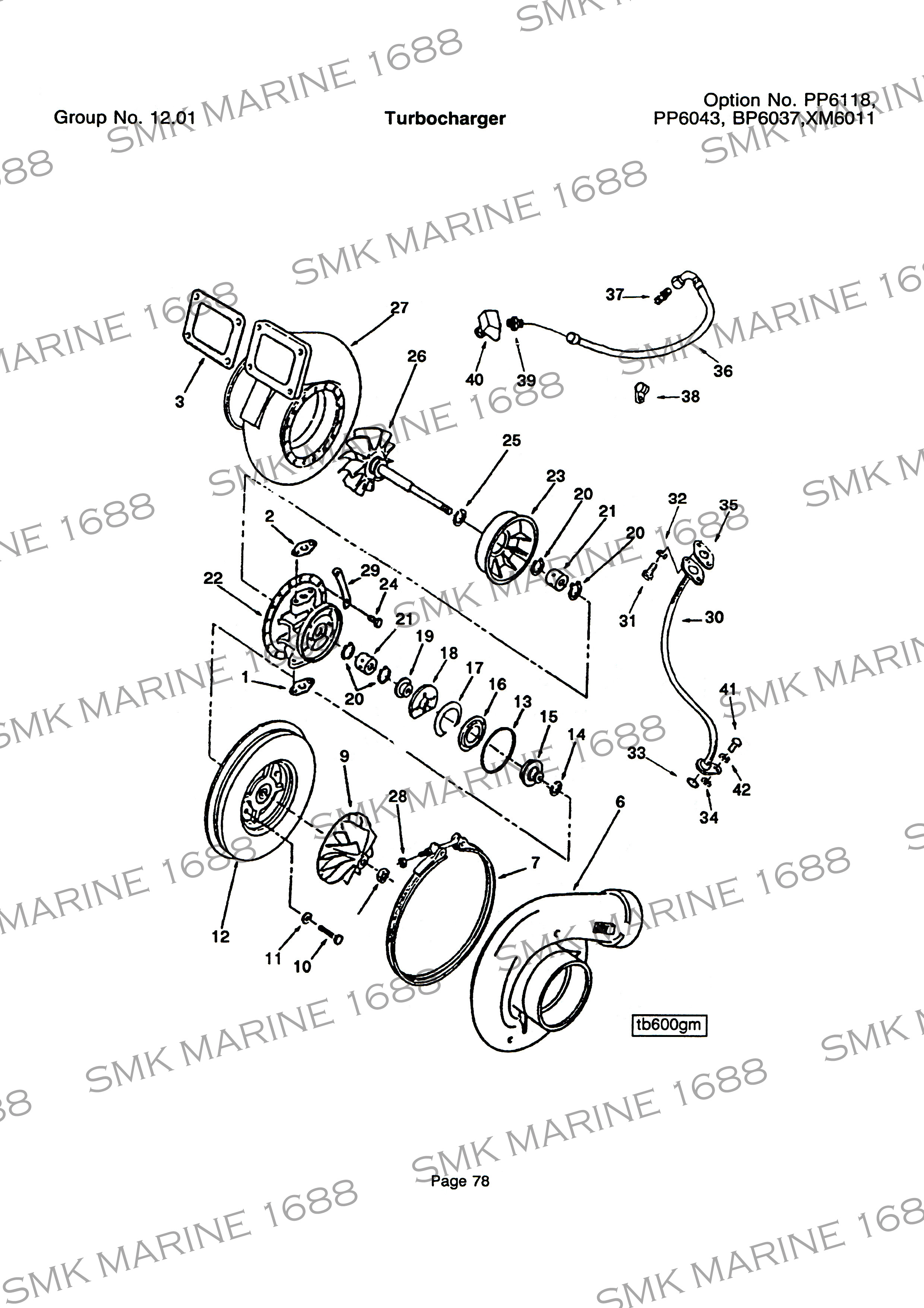 Cummins K Series 3177338 Flexible Hose / สายอ่อนถักTeflon(PTFE) น้ำมันเครื่องไหลกลับจากTurbocharger