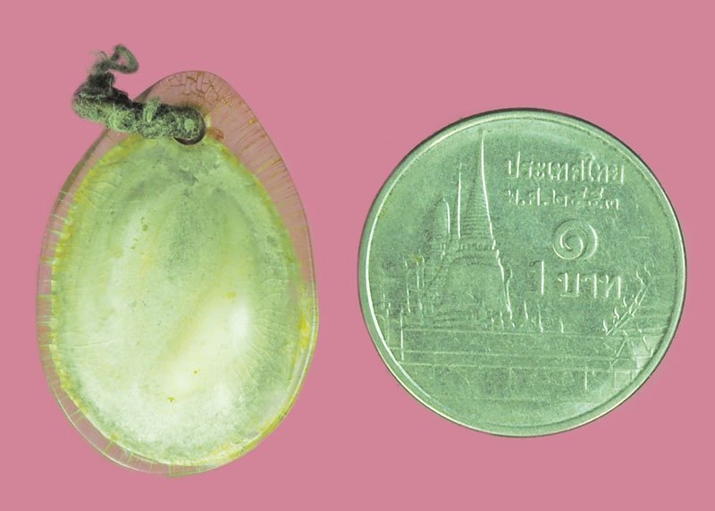 *39586 เบี้ยแก้เลี่ยมพลาสติกเก่าหลายสิบปี ไม่ทราบและปีสร้าง 12