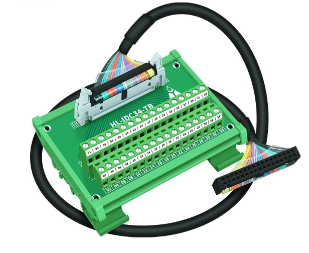 IDC34 Terminal Module with Connecting Cable 1 M