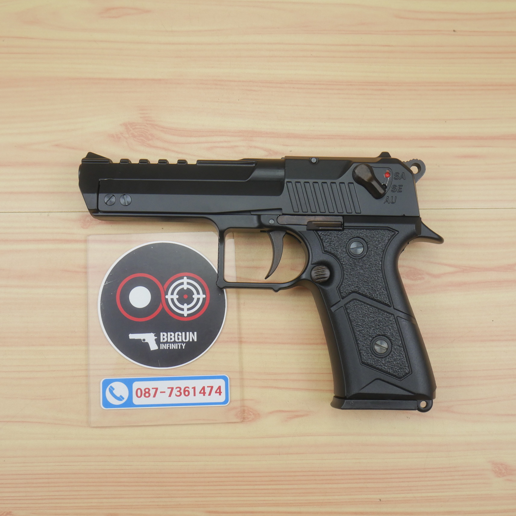 แบลงค์กัน NIKSAN NKS-44 Auto (DESERT EAGLE) BLANKGUN (ได้ 2 แม็กกาซีน)