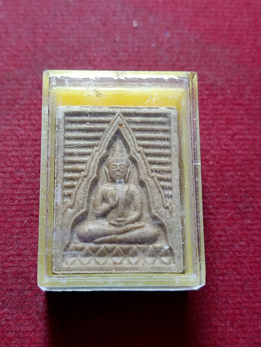 พระผงของขวัญ พระปากน้ำรุ่น 6 พระไตรปิฎก กทม. พร้อมกล่อง (SKU-11758)