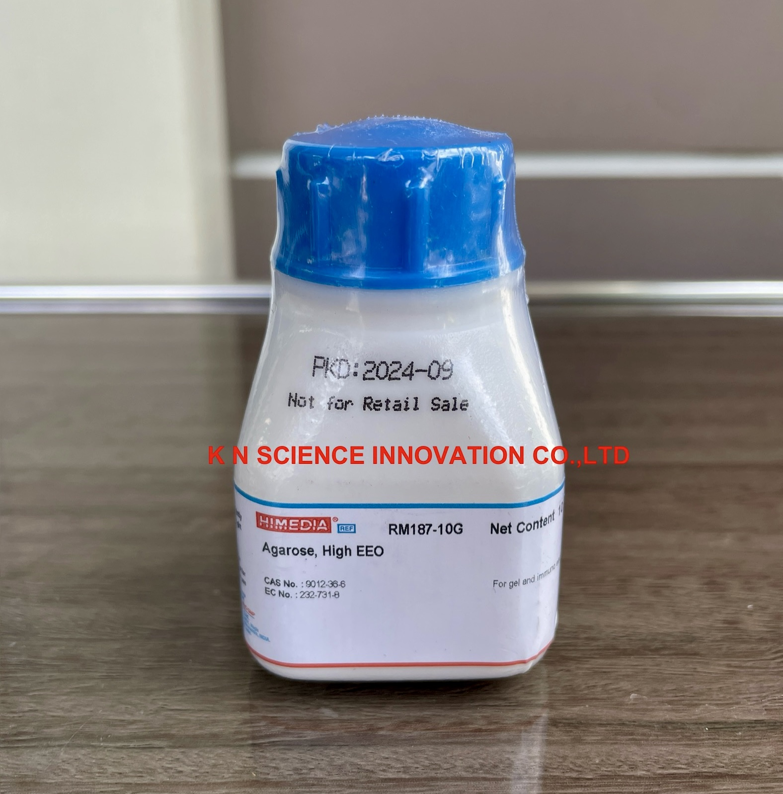 AGAROSE FOR GEL and Immunoeletrophoresis Lab Himedia 10 GM RM187