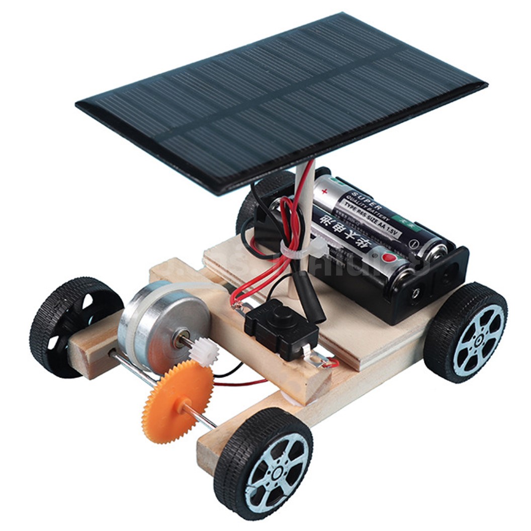 ZP006 ชุดเรียนรู้ ชุดประกอบไม้ รถพลังงานแสงอาทิตย์ Solar Car kit Wooden Education Kit STEM รถโซล่าเซลล์ ของเล่นเสริมทักษะ เสริมพัฒนาการ