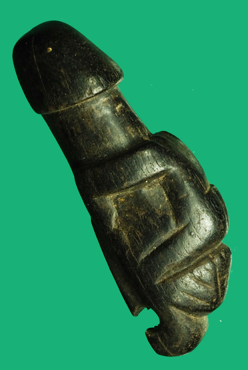 ขายแล้ว*36561 ปลัดขลิกนางแอ่น หลวงพ่อคง วัดวังสรรพรส จันทบุรี ไม้งิ้วดำ 24