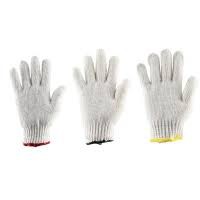 ถุงมือผ้า ขอบเหลือง แดง เขียว สีเทา 1 ห่อ / 10 โหล(ราคารวมแวท) ถุงมือทอผ้าฝ้าย สำหรับทำสวน ทำเกษตร งานช่าง