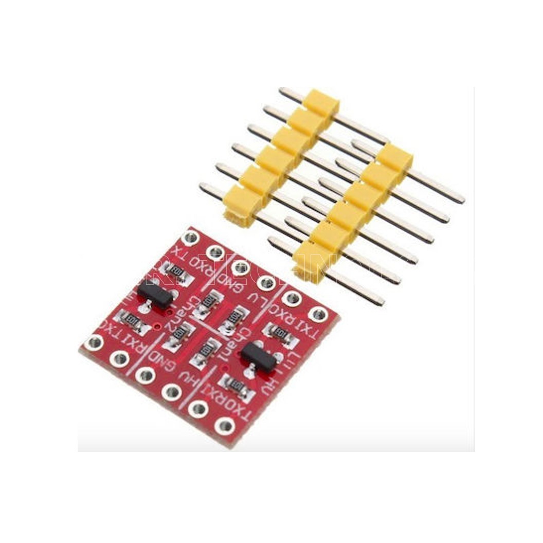 (1ชิ้น) NA077 โมดูลแปลงระดับสัญญาณ 2 Channel Logic Level Converter 3.3V 5V TTL