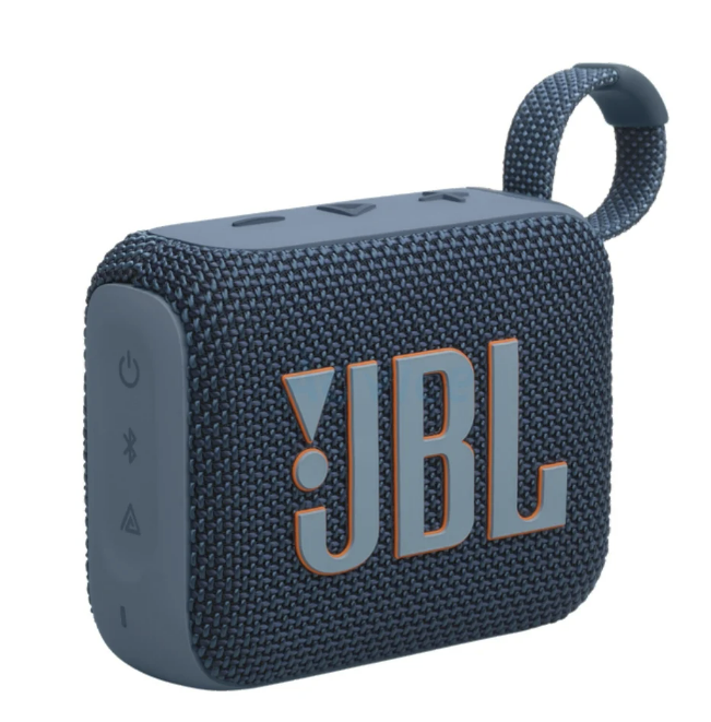 ลำโพง JBL GO 4 BLUETOOTH Blue (JBLGO4BLU) Bluetooth Speaker – Black/Orange, Black, Blue, Pink, Purple, Red, Ssnd มีให้เลือก 7 สีสดใส