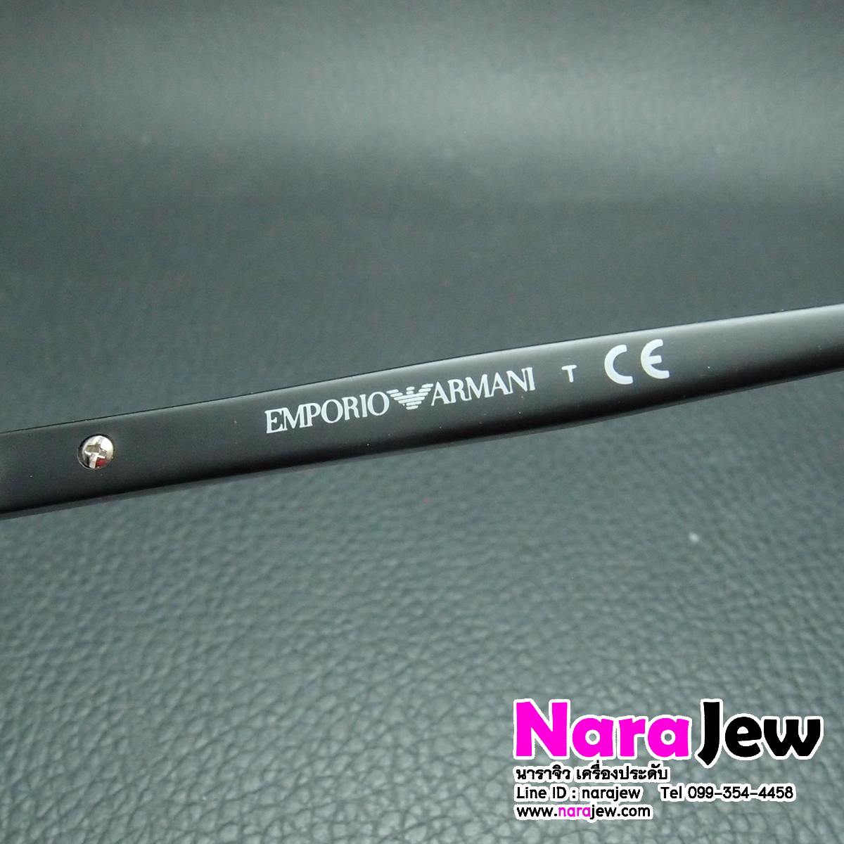 EMPORIO ARMANI แว่นกันแดดผู้ชาย รุ่น EA2046D 3003/6G ของแท้จาก shop หลุดจำนำ