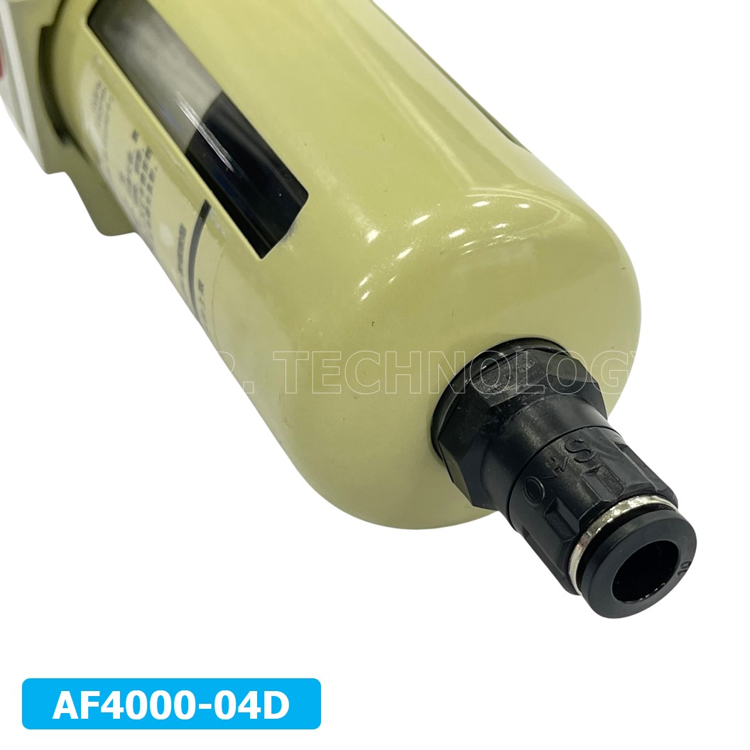 (1ชิ้น) AF4000-04D ชุดกรองลม Auto Drain แบบอัตโนมัติ Air Filter AF Pneumatic TIANYU ตัวกรองลม ชุดกรองลมดักน้ำ