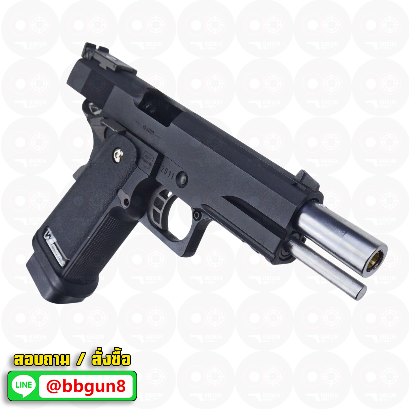 บีบีกันอัดแก๊ส WE Hi-CAPA 5.1R BB GUN