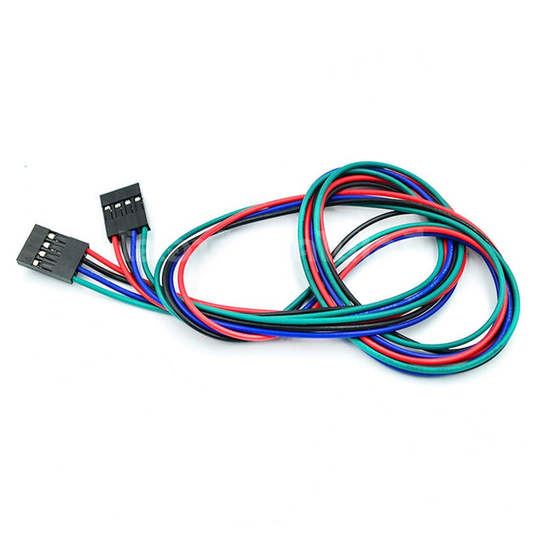 (1ชิ้น) 2P/3P/4P-70cm สายเชื่อมต่อวงจร สายจัมเปอร์ 2/3/4เส้น Dupont Cable เมีย-เมีย Female to Female ยาว 70cm สายแพ Jumper wire Arduino Dupont Line