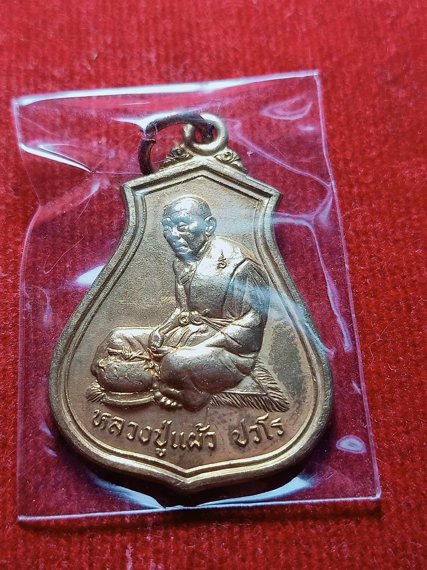 เหรียญหลวงปู่แผ้ว วัดกำแพงแสน จ.นครปฐม (SKU-03681)
