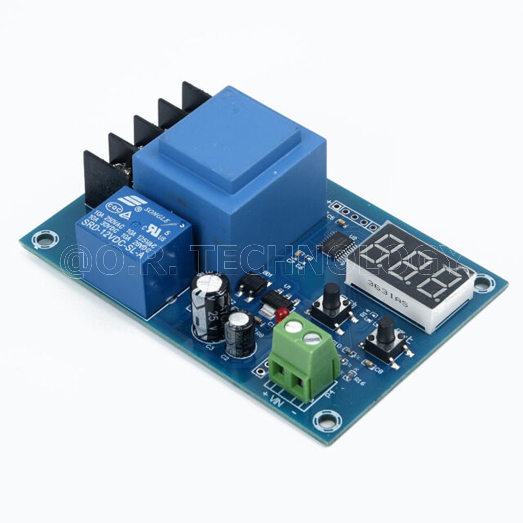 (1ชิ้น) AA310 โมดูลควบคุมการชาร์จแบตเตอรี่ลิเธียม โมดูลต่ำต่อเต็มตัด 220VAC เป็น 3.7-120VDC XH-M602(HCW-M633) Digital Control Battery Lithium Battery Charging Control Module Input 220VAC to 3.7-120VDC