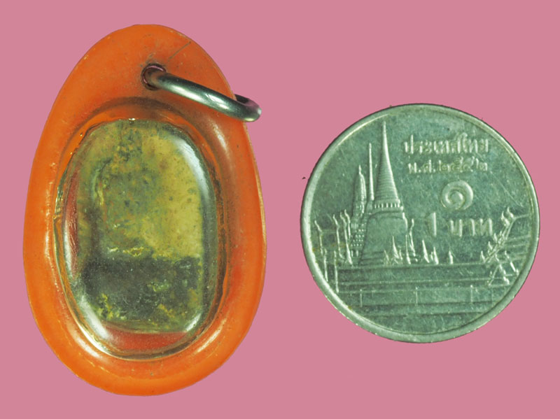 *38481 พระเนื้อดิน เลี่ยมพลาสติกเก่าวินเทจ มองไม่ค่อยออก (จัดส่งตามภาพ) 9.1