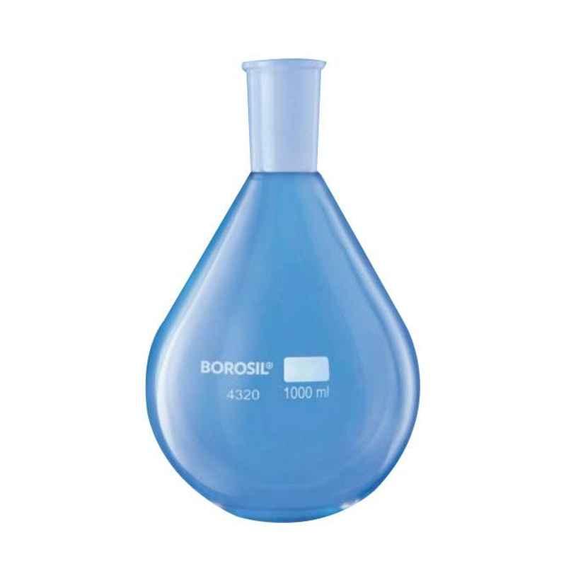 Flasks, Pear Shape Suitable For Rotary Evaporators ฟลาสก์รูปลูกแพร์ 2/pk 4320
