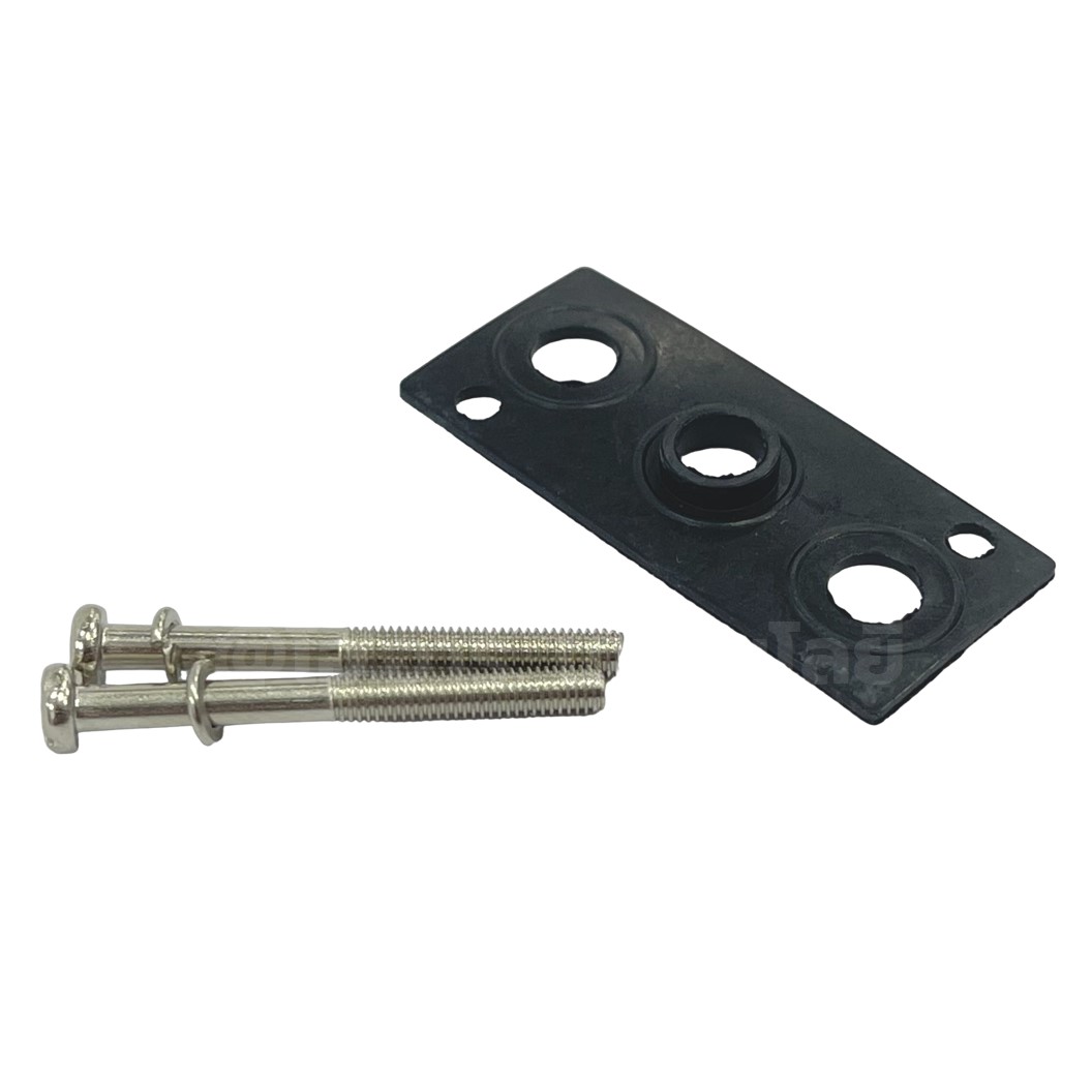 200M-KF 1-12F ฐานรองโซลินอยด์วาล์ว ฐานยึดวาล์ว Aluminum Manifold Solenoid Valve Base 4V/4A ฐานวางโซลินอยด์ แมนนิโฟล์ด