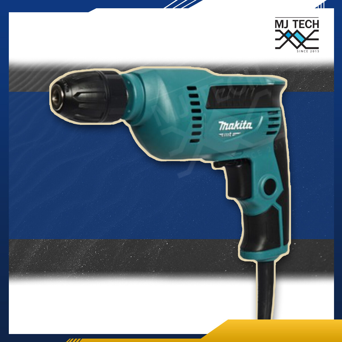 makita สว่านไฟฟ้าไร้สาย 450W รุ่น M6002B Keyless ขนาด 3/8" (TH) MODERNTOOLS OFFICIAL