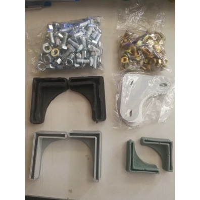 น็อตเหล็กฉาก แผ่นมุมฉากยึดเหล็กฉากรู (ราคารวมแวท) ชั้นวางของ อุปกรณ์ทำชั้นเหล็กฉาก ประกอบเหล็กฉากเจาะรู