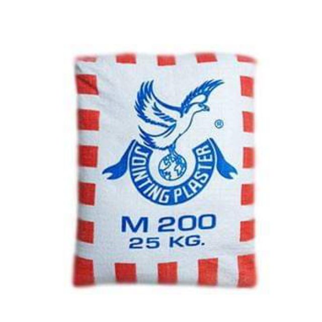 ผงยิปซั่ม ตรานกอินทรี M200 ปูนยิปซั่ม(ราคารวมแวท) ผงยิปซั่ม ยิปซั่ม ฉาบฝ้า ปูนฉาบยิปซั่ม ผงฉาบฝ้า ปูนฉาบฝ้า ยิปซั่มฉาบฝ้า