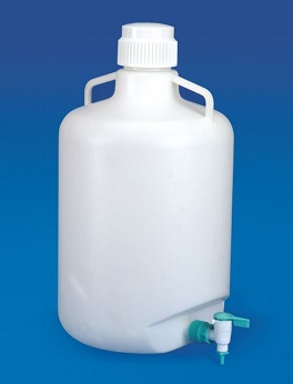 Polypropylene 20 Ltr Aspirator ,ถังพลาสติกสำหรับบรรจุสารแบบมีก๊อก,พลาสติกเนื้อ PP, Tarson T583230