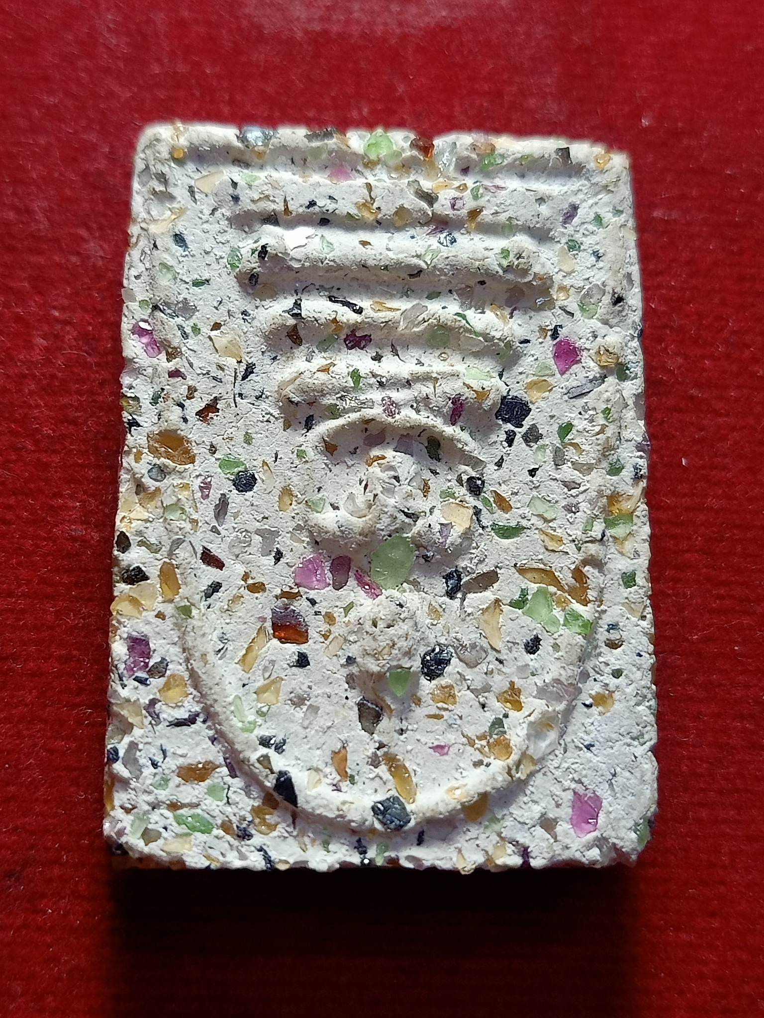 พระสมเด็จฝังพลอย ออกวัดราชนัดดา กทม. หลวงพ่อกวย วัดโฆสิตาราม จ.ชัยนาท ร่วมปลุกเสก (SKU-02406)