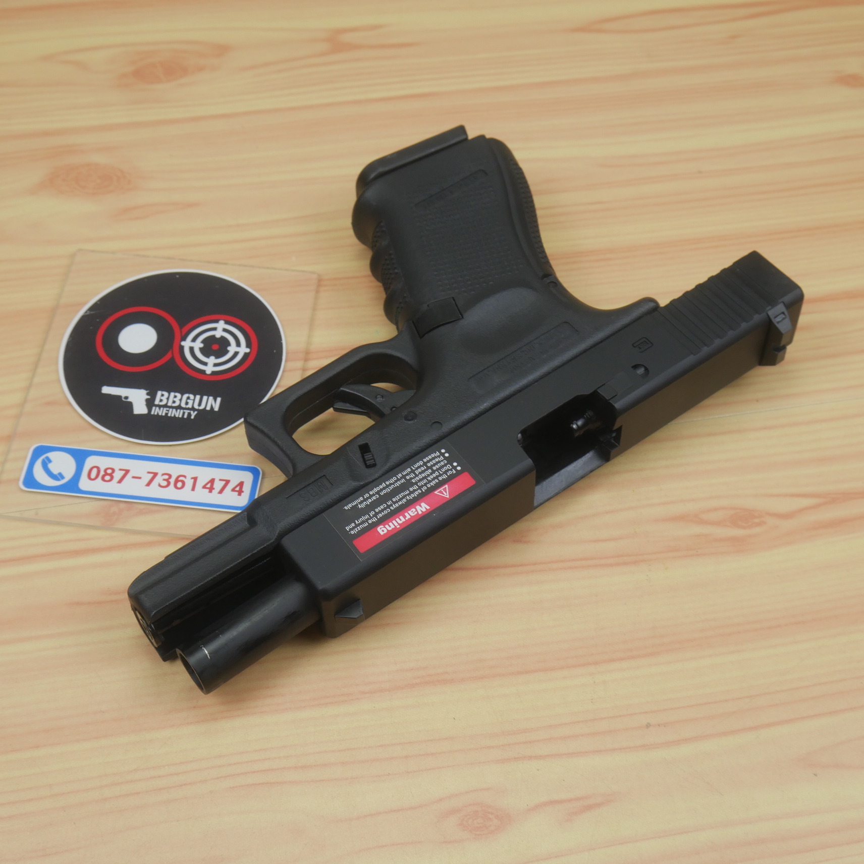 บีบีกันอัดแก๊ส GLOCK 19 Gen 4 E&C 1306 BB GUN