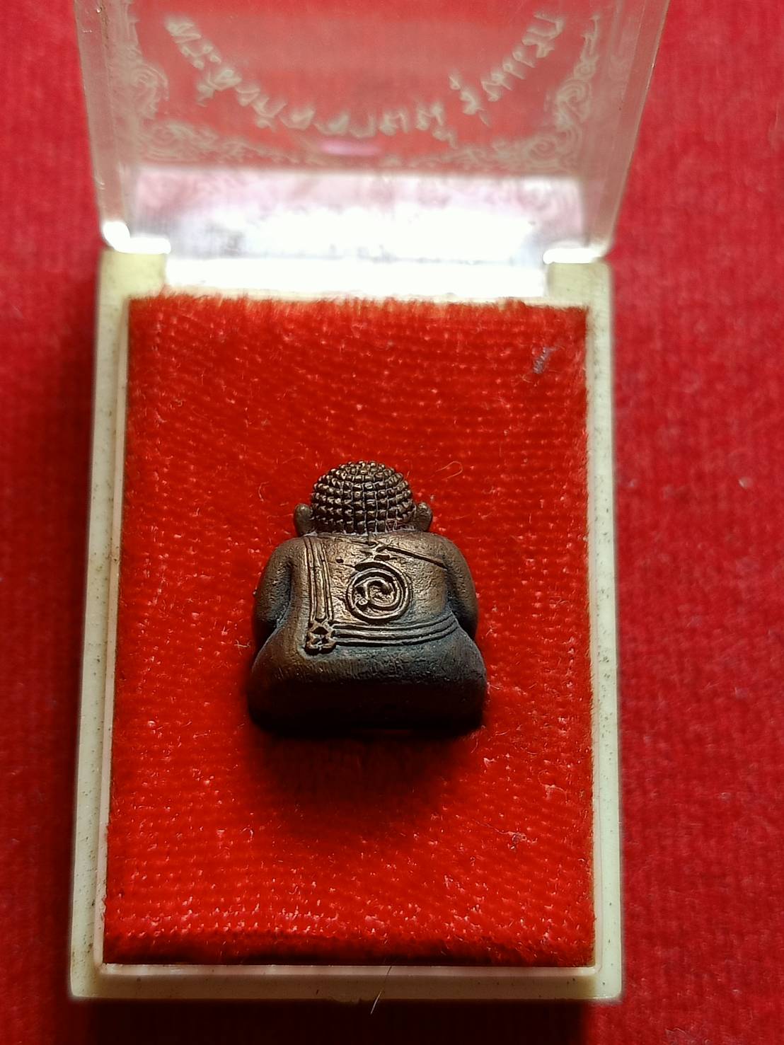 รูปหล่อพระสังกัจจายน์ รุ่นแรก หลวงพ่อโทน วัดบูรพา จ.อุบล ปี 2530 พร้อมกล่อง (SKU-06839)