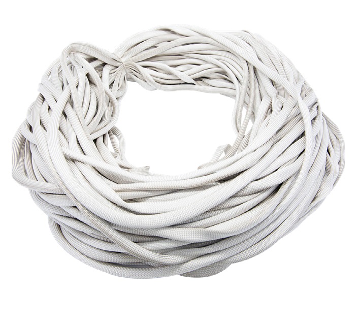 KURABE HG – 5 3มม. HEAT-SET GLASS FIBER BRAIDED SLEEVING 300 ํC