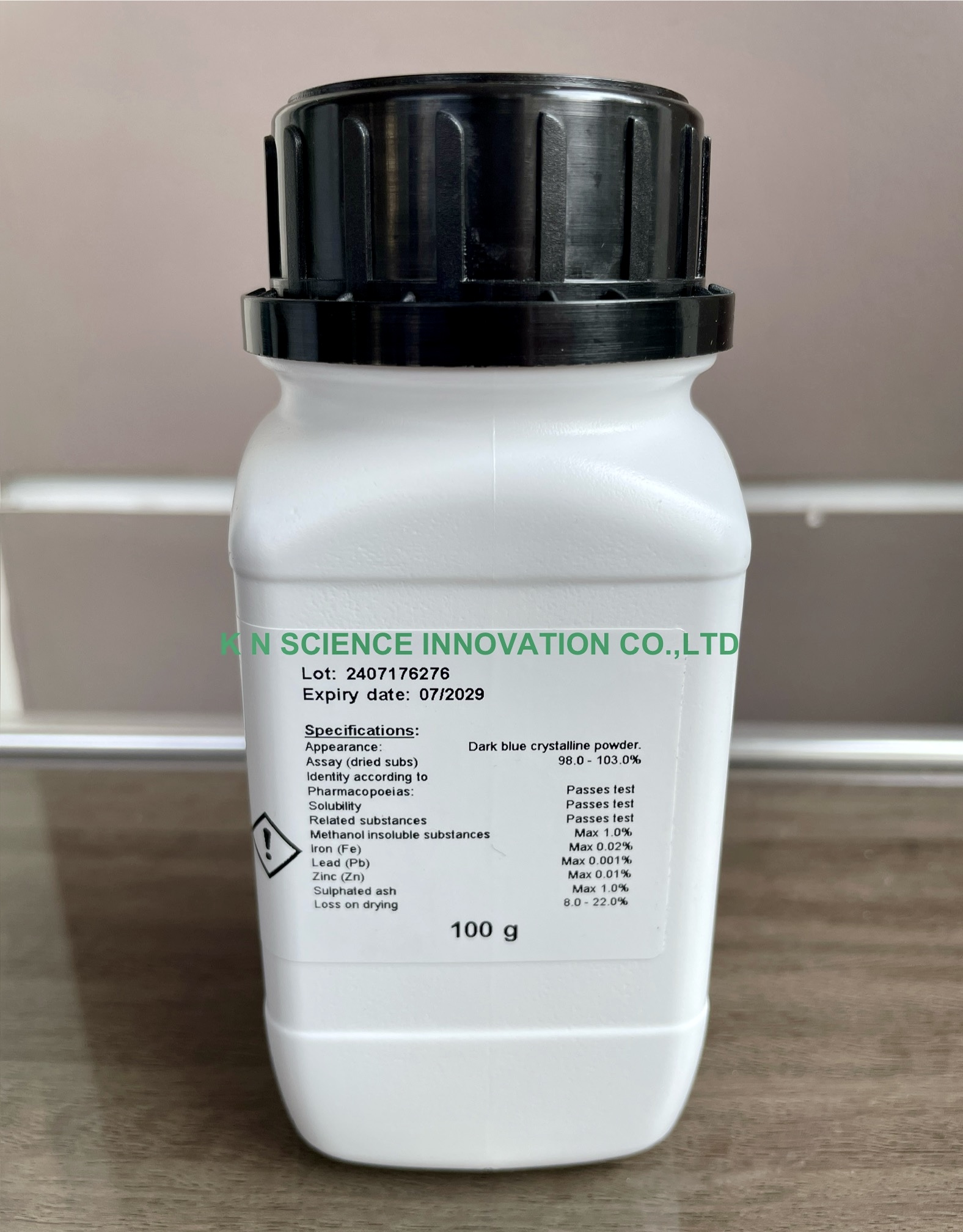 METHYLENE BLUE Lab KemAus 25 GM KA1137