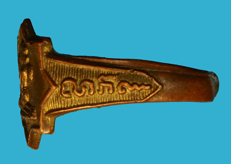 ขายแล้ว*36002 แหวนนางกวักกระหลั่ยทอง หลวงพ่อรุ่ง วัดท่ากระบือ ออกวัดสวนส้ม ปี 2500 สมุทรสาคร 79