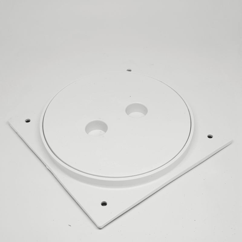 ฝาส้วม PVC สีขาว ธรรมดา(ราคารวมแวท) ขายส่ง ยกกล่อง (กล่องละ 24 อัน)