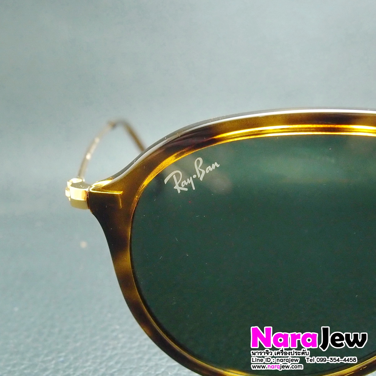 Rayban แว่นกันแดด รุ่น RB4253 กรอบ HAVANA ของแท้จาก shop หลุดจำนำ