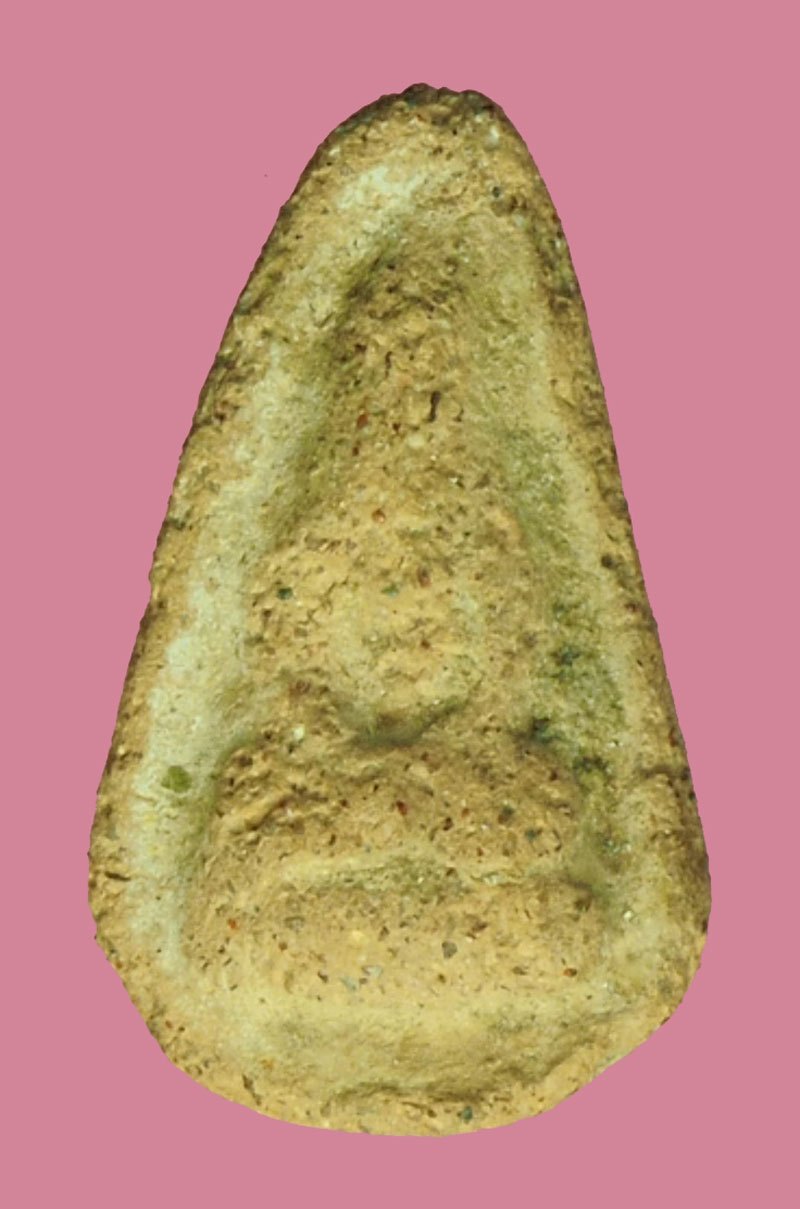 *40163 พระกรุ ลักษณะเม็ดน้อยหน่า เนื้อดินเก่า ไม่ทราบที่ 13