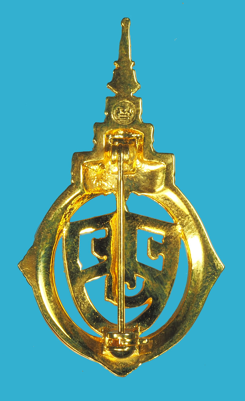 ขายแล้ว*35686 เข็มกลัดสมเด็จพระสังฆราช อริยวงศาคตญาณ(อัมพร) วัดราชบพิตร พร้อมกล่องเดิม สังฆราชองค์ปัจจุบันท่่านสร้างพระน้อย 10