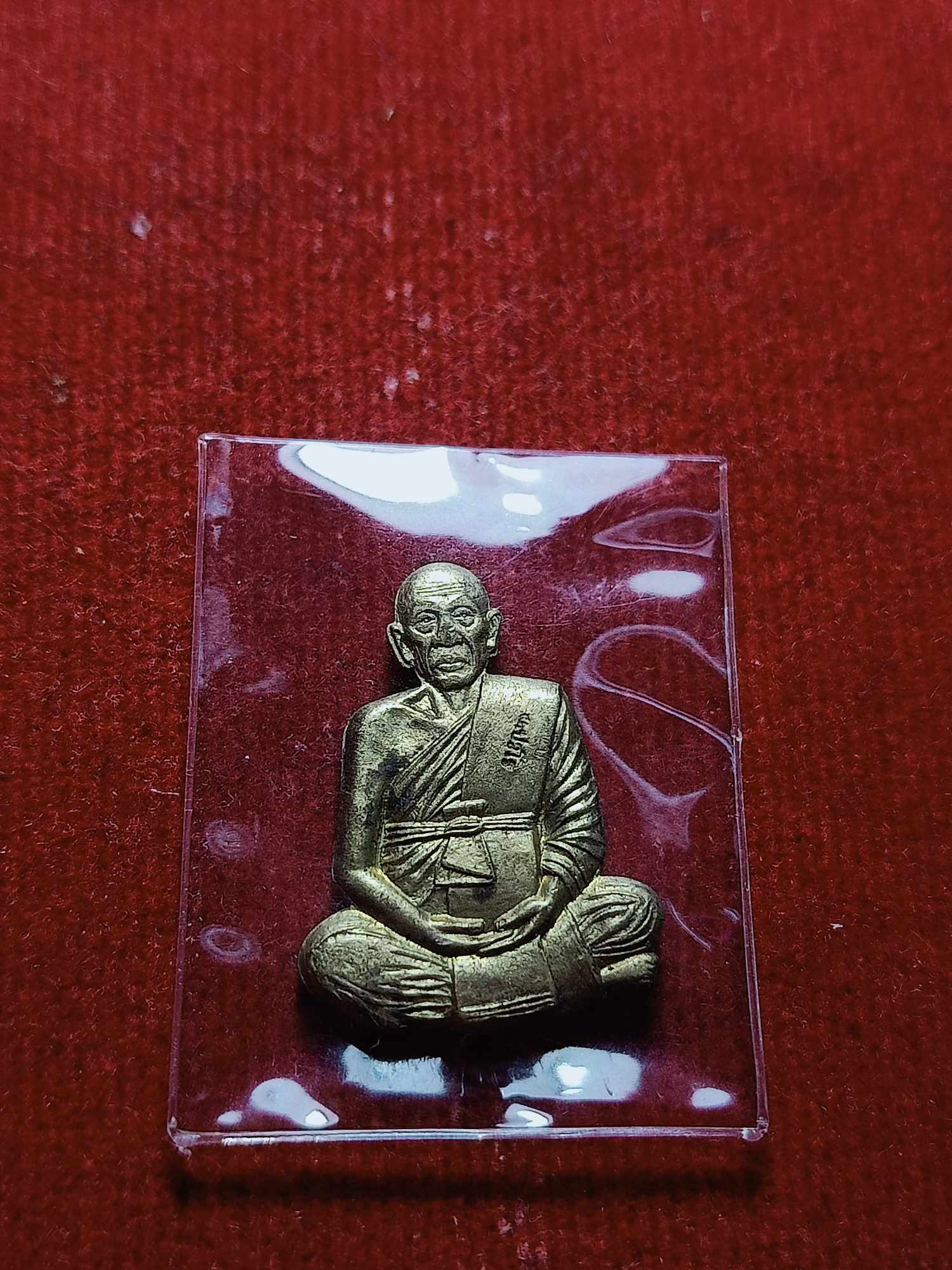 รูปเหมือนปั๊มตัดขอบชิด หลวงปู่แผ้ว วัดกำแพงแสน จ.นครปฐม (SKU-03679)