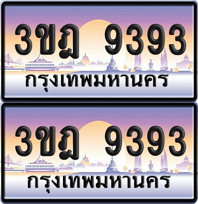 PAITABIEN เลขสลับ 9393 – 3ขฎ 9393 เลขประมูล (6)