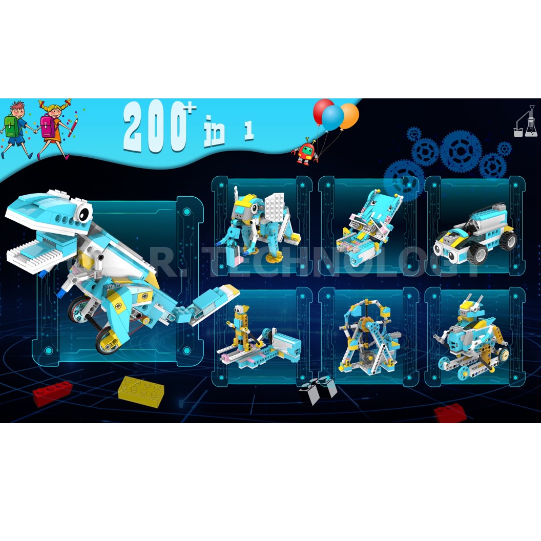 Makerzoid MKZ-PF-PM SMART ROBOT PREMIUM STEAM Educational Programmable Robot Kit ชุดเรียนรู้ ตัวต่อ เสริมทักษะ หุ่นยนต์ โรบอท Coding kit ส่งเสริมการเรียนรู้