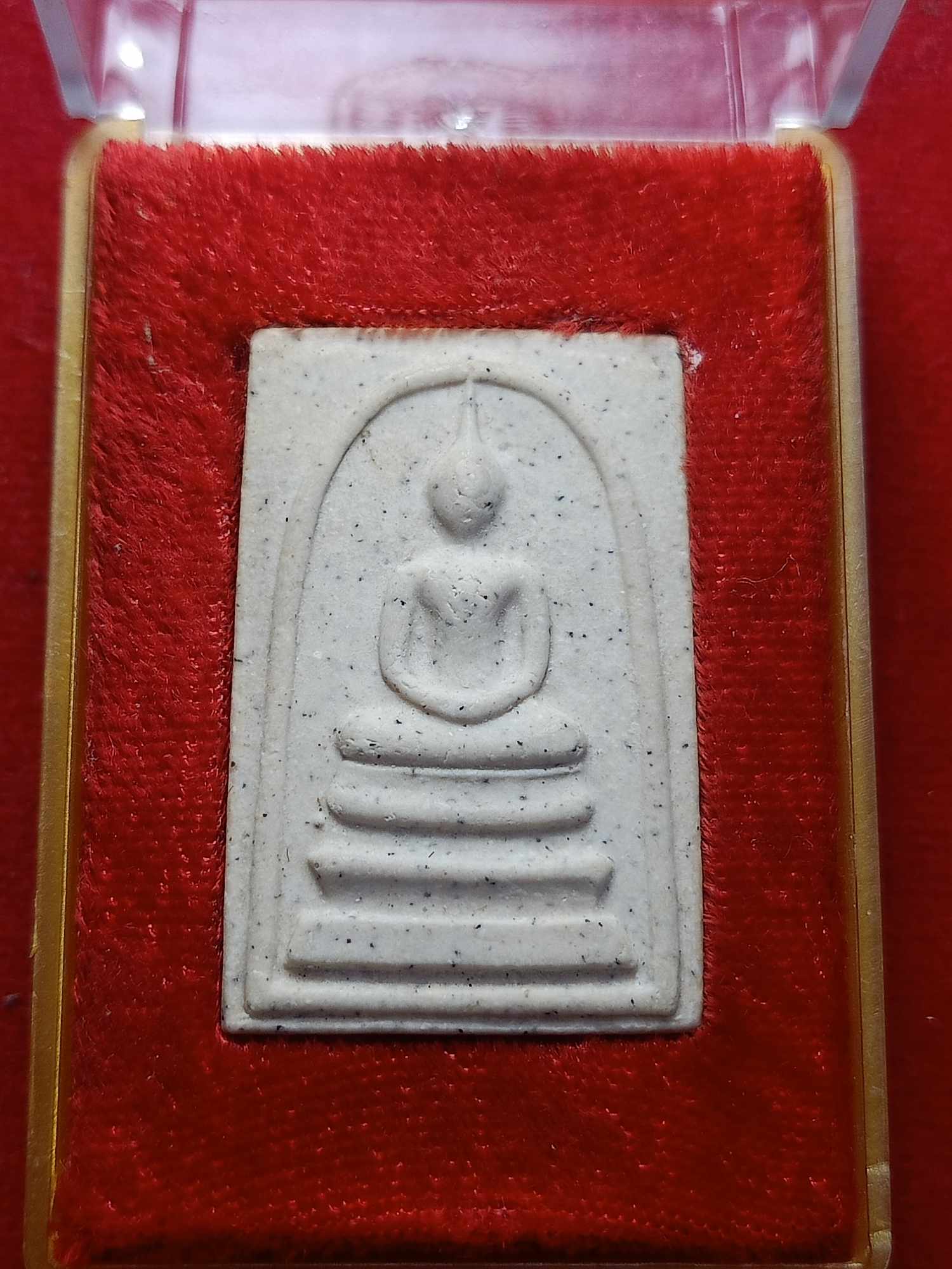 พระสมเด็จ พระพุฒาจารย์โต (หลวงปู่หมุนร่วมเสก) วัดระฆัง กทม. ปี 2537 พร้อมกล่อง (SKU-03223)