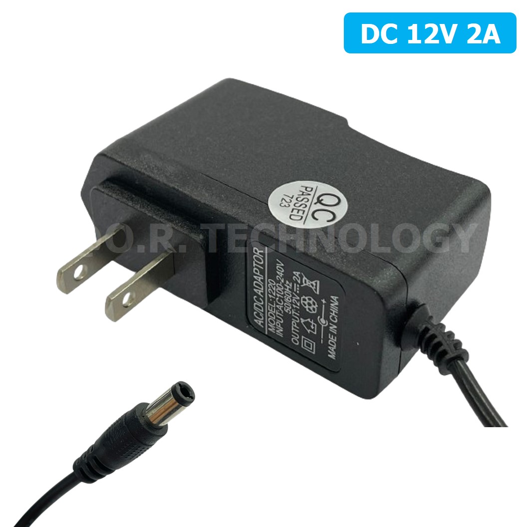 (1ชิ้น) UC028 อะแดปเตอร์แปลงไฟ Adapter 220VAC to 12VDC 2A อแดปเตอร์ ที่ชาร์จ แปลงไฟบ้าน power supply AC สำหรับ Arduino