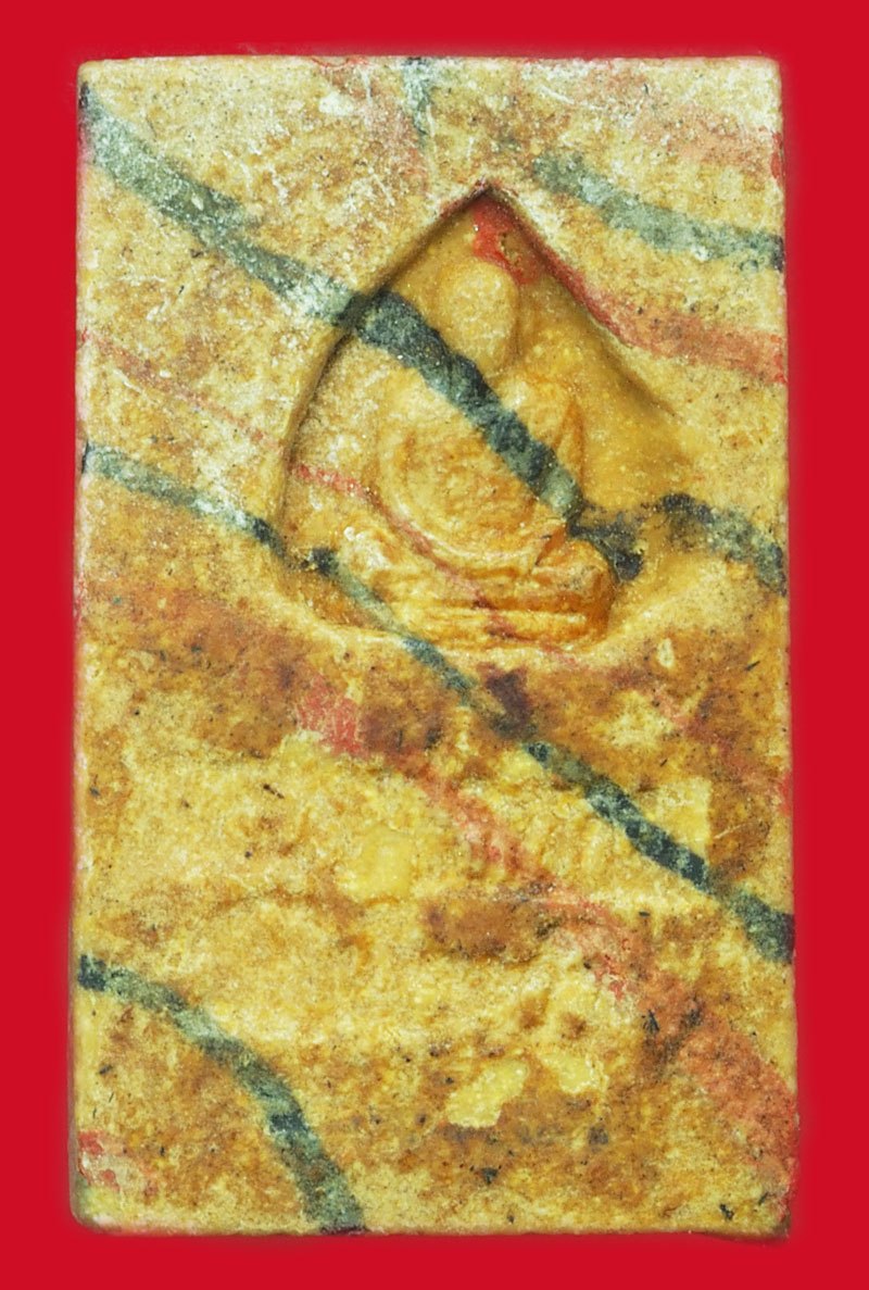 *37887 พระสมเด็จสายุร้ง หลังรูปเหมือน หลวงพ่อขอม วัดไผ่โรงวัว สุพรรณบุรี หลวงพ่อกวย วัดโฆษิตราราม ร่วมปลุกเสก 84