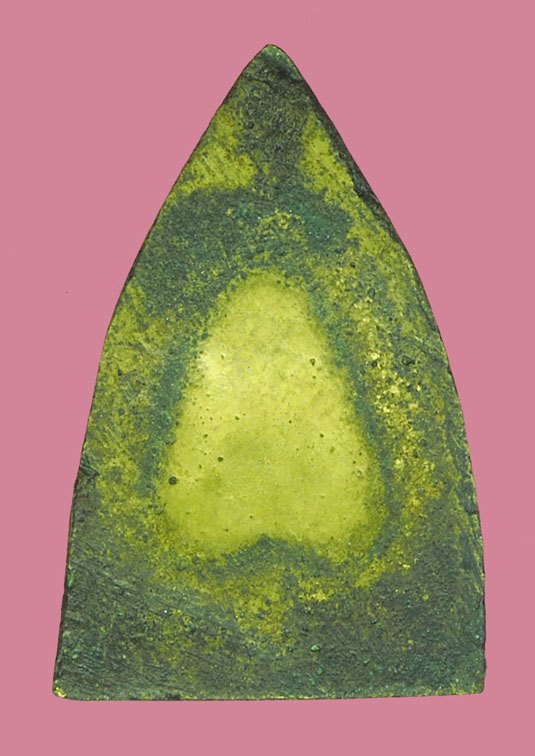 ขายแล้ว*38593 พระหล่อหลวงพ่อใหญ่ วัดบุญใหม่ อุตรดิตถ์ ปี 2485 เนื้อทองเหลือง เจ้าของเดิมเลี่ยมเปิดหน้าเปิดหลัง 92