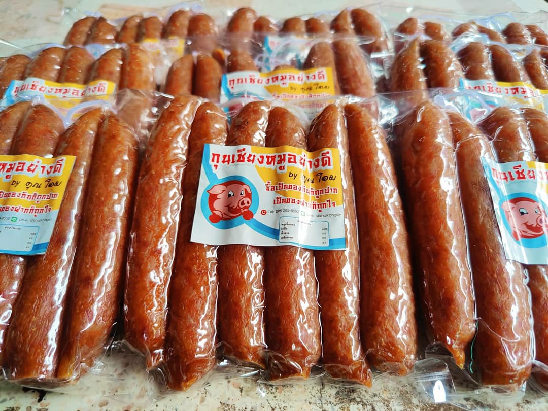 กุนเชียงหมู อย่างดี (ไร้มัน) ปริมาณ 1 กิโลกรัม