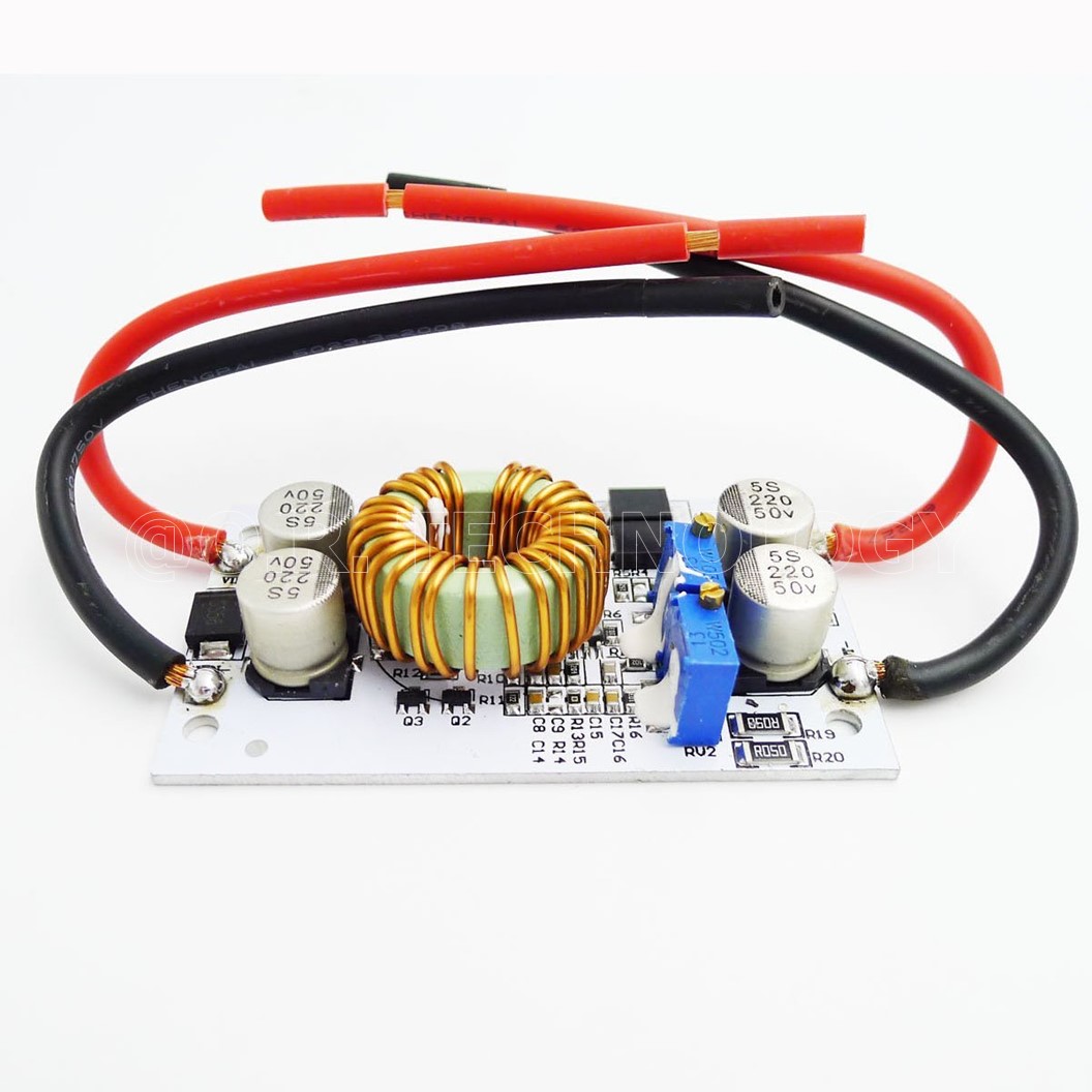 (1ชิ้น) NA485 โมดูลเพิ่มแรงดันไฟ โมดูลแปลงไฟ DC-DC 8.5-48V to 10-50V 250W 10A Boost Converter Step Up power boost constant current LED boost drive