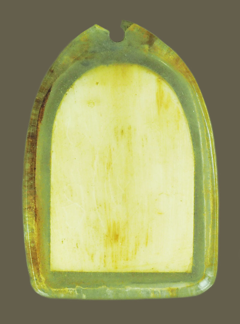 *38513 นางกวัก แกะ เลี่ยมพลาสติกเก่าหลายสิบปี ไม่ทราบทีและปีสร้าง 12