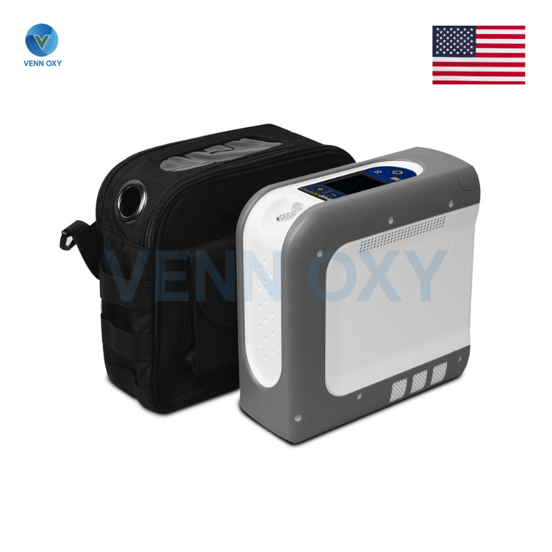 เครื่องผลิตออกซิเจนพกพา Devilbiss iGo2 (USA) นำเข้าจากอเมริกา (แบตเตอรี่ 2 ก้อน) - รับประกันศูนย์ไทย 3 ปี