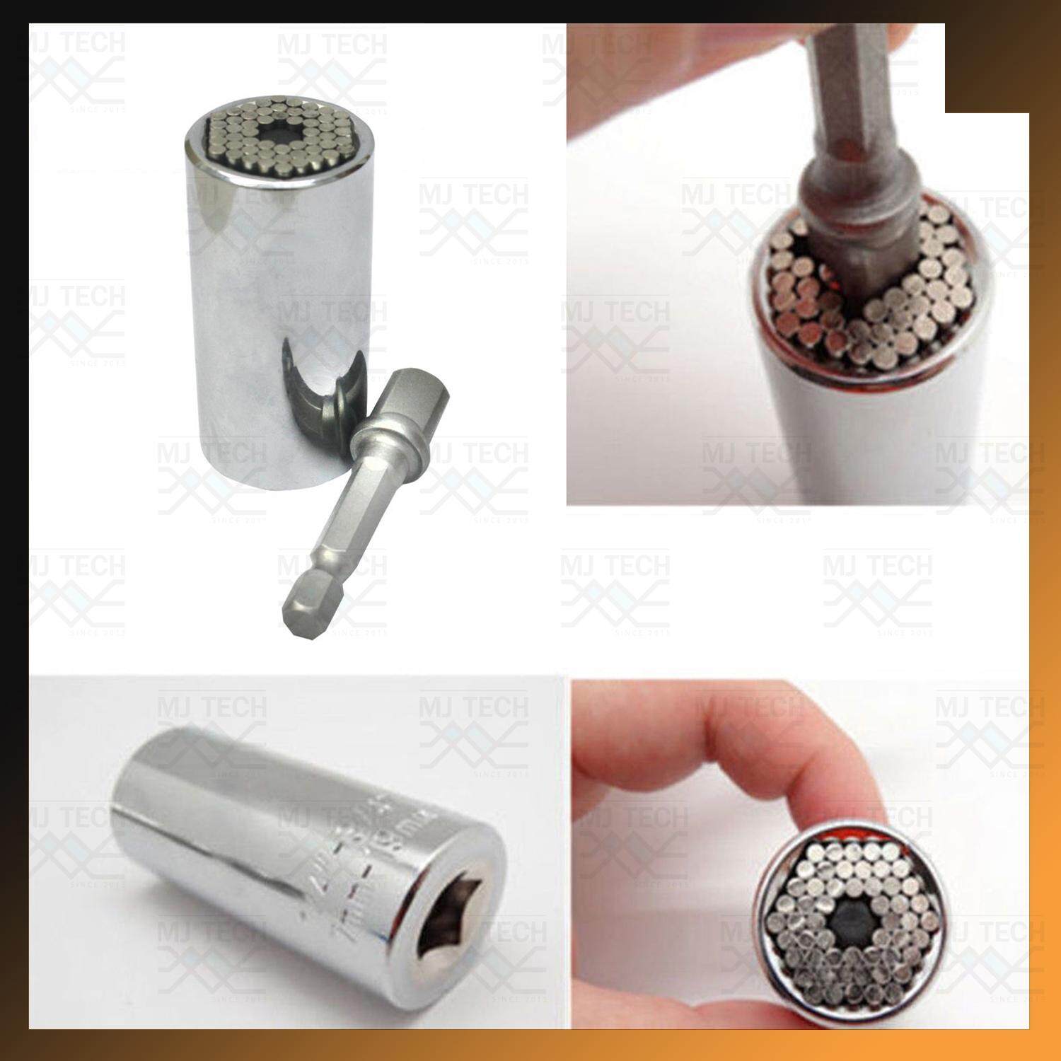 Gator Grip ประแจบล็อก อเนกประสงค์ แถมฟรีข้อต่อ 7-19 mm รุ่น ETC-300